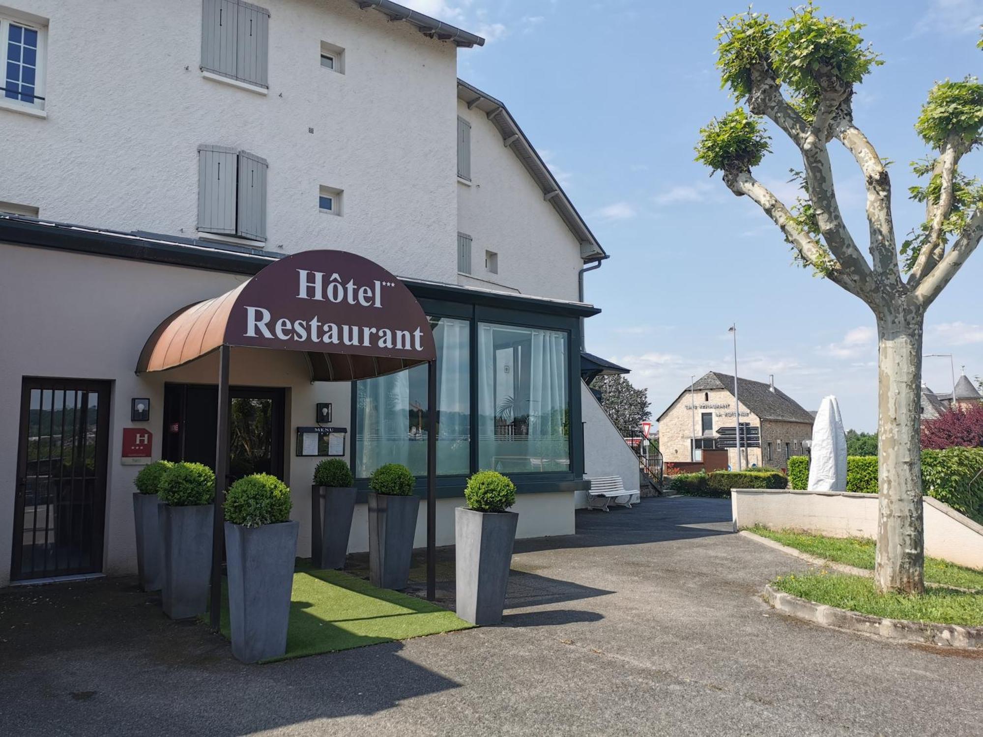 Hotel La Route D'Argent Bozouls Exterior foto